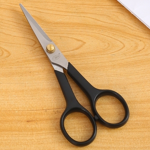 博友不锈钢理发剪家用成人儿童通用美发剪刀专业创意平剪好用 正品