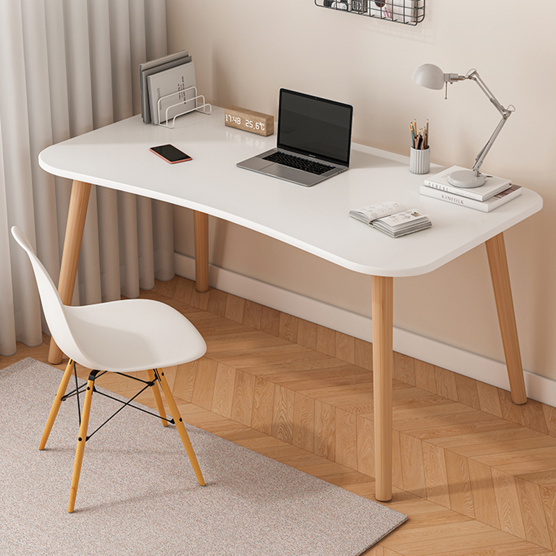 家用书桌女生卧室简易写字桌办公桌出租屋北欧风小桌子 电脑桌台式