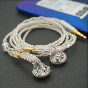 外观耳塞式 耳机 设计mx500限量透明外壳不带麦 mmcx接口 经典 时尚