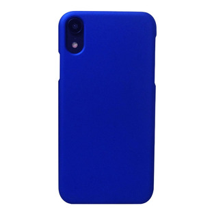 适用宝蓝适用于iPhoneXR细磨砂手机壳苹果X深蓝色防指纹max薄半包