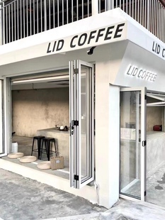 吧台无下轨全开窄框折叠窗 左右折叠窗铝合金厨房奶茶咖啡店开放式