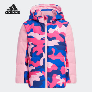 Adidas 潮流运动保暖羽绒服 休闲小童时尚 HA3628 阿迪达斯正品