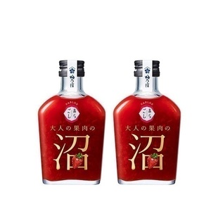 空运日本梅乃宿大人 果肉 酒精5% 沼草莓调味料2瓶装