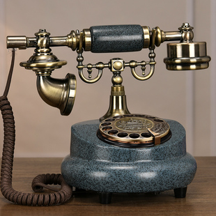 创意固话无线插卡 复古电话机座机家用仿古电话机时尚 蒂雅菲欧式