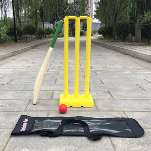 板球学生训练青少年练习板球组蝙蝠成套cricket 板球套装 set 包邮