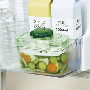 日本进口腌菜泡菜坛子萝卜泡酒密封罐蜂蜜罐子冰箱保鲜收纳储物罐