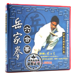 俏佳人正版 武术教学 岳家拳系列六合拳1VCD光盘 讲解：张业金