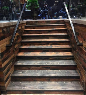船木楼梯 船木装 船木隔层板 饰材料 船木地板