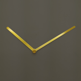 创意大理石挂钟铜针适用粗轴机芯时钟指针钟表配件秒头时针分针