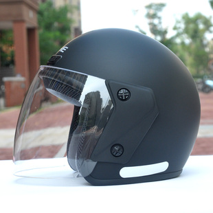 3C认证国标正品 永恒头盔摩托车电动车安全帽男女款 保暖半盔 秋冬季