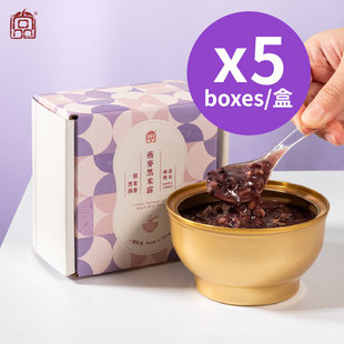 252克 香港·尚品 即开即食 x5盒装 燕麦黑米露 健康早餐 中国