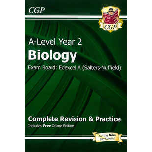 Online Revision Edexcel Complete Biology 现货 with Edition Year Practice Level