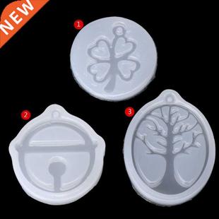 Liquid Bell Silicone Jewelry Frame Mold Resin Tree Clover