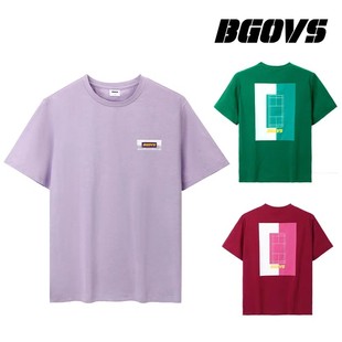 2024韩国新品 T恤正品 运动短袖 BGOVS羽毛球服男女情侣速干吸汗时尚
