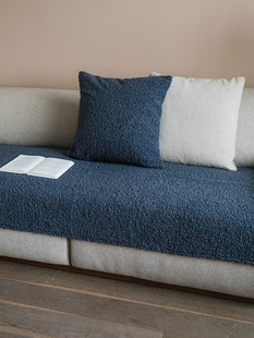 沙发垫秋冬现代简约绒防滑沙发垫 盖布泰迪布轻奢客厅北欧纯色美式