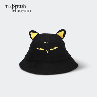 大英博物馆盖亚·安德森猫渔夫帽子防晒帽送女生送闺蜜生日礼物
