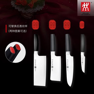 双立人不锈钢刀具厨房家用select菜刀多用刀蔬果刀砍骨刀简包装