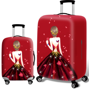 30寸加厚耐磨女 行李箱保护套拉杆箱套旅行防尘弹力罩袋182024