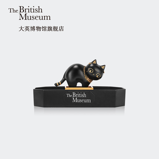 大英博物馆盖亚安德森猫桌面收纳种草摆件便签夹生生日礼物礼品