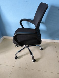 椅之澜电脑椅网布现代办公椅简约弓形职员椅员工椅家用升降旋转椅