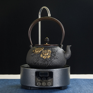 自动上水迷你家用玻璃茶壶泡茶光波炉电茶炉 铸铁壶电陶炉煮茶炉