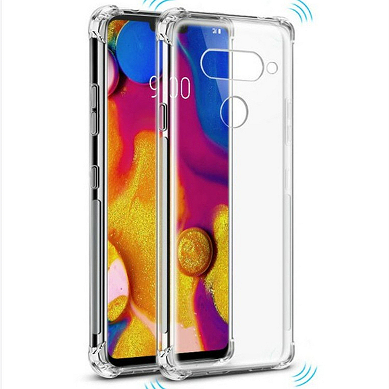 ThinQ手机壳V405UA手机套纯色硅胶软保护壳套男女新 V40 适用于LG
