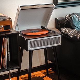 电唱机客厅摆件 LP黑胶唱片机留声机老式 Didatime流淌时光复古欧式