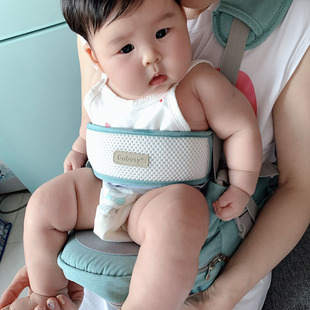 婴儿背带腰凳抱娃神器单凳外出坐凳简易轻便小孩多功能宝宝前抱式