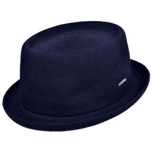 Kangol 坎戈尔袋鼠男式 185744 帽子礼帽宽檐纯色英伦帽百搭正品