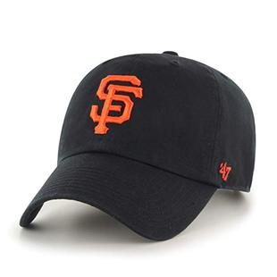 MLB男女同款 棒球帽遮阳帽纯棉SF巨人队可调节四季 B000F5NNSG 正品