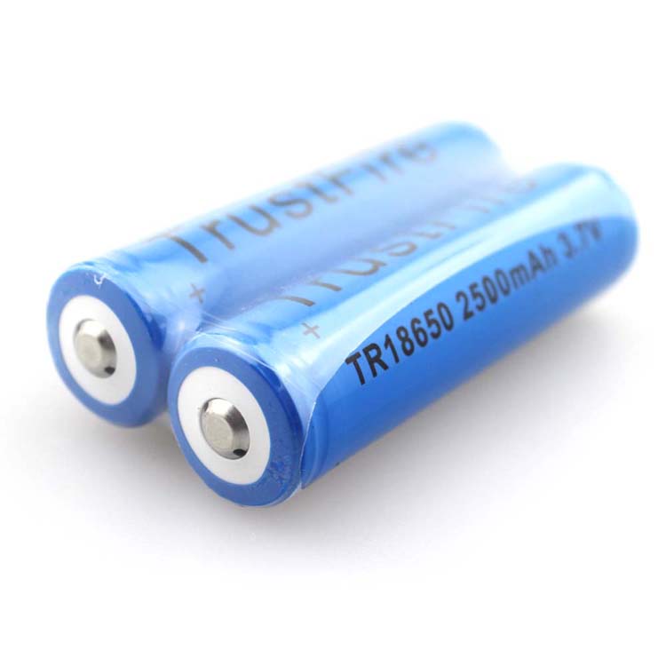 带保护板 2500mAh 3.7V 可充电锂电池 TR18650 TrustFire