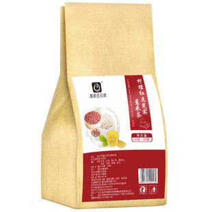 组合花草 柠檬红豆薏米茶赤小豆芡实湿气重调理养生茶湿胖袋装