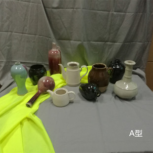 快递上门 陶罐美术教学用品画材陶瓷器静物粗陶素描写生陶罐10件装