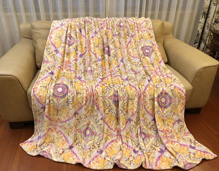 200 毛毯毯子盖毯沙发毯床单规格：180 富安