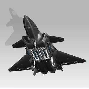 高级仿真飞机数模型三维立体文件 UG多格式 歼20隐身战斗机3Dmax