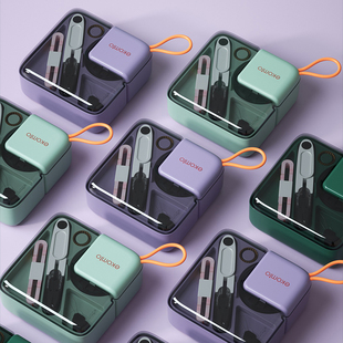 针线盒家用实用高档高质量针线包套装 宿舍学生便携缝纫多功能收纳