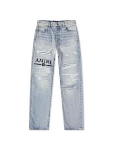 牛仔裤 Amiri 男士 流行代购 潮流爆款 简约复古浅色款 美国专柜休闲裤