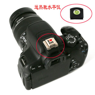EOS 佳能单反600D M10微单相机热靴水平仪 700D 金属热靴盖
