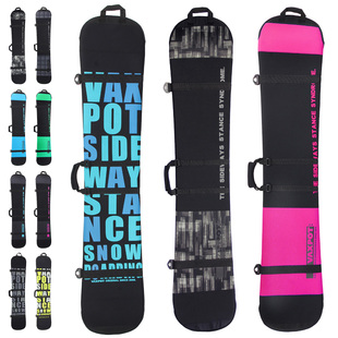 滑雪板包饺子皮单肩背 日本VAXPOT滑雪单板防划板套板刃保护套时尚