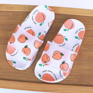 夏季 儿童草莓拖鞋 男女童小女孩水果亲子室内外家居防滑可爱凉拖鞋