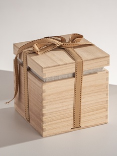 精致伴手礼小木盒小批量定制定做 高档木盒礼物盒 可以免费刻字