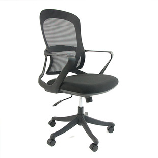 办公椅久坐舒服旋转职员电脑椅网布简约腰靠家用人体工学会议椅子