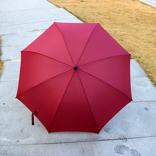 雨伞定制印logo广告伞图案定做高尔夫黑伞长柄双人超大号定制印字