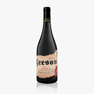 雷盛红酒689法国进口13.5度干红葡萄酒礼盒装