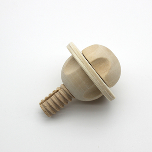 可调节螺丝拧动螺母木质宠物道具用品 可拆卸 木制螺丝木用品螺丝