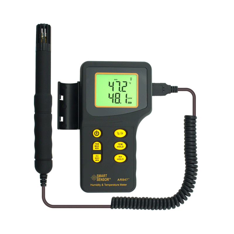 电子温湿度测量计高精度仪表 AR837 AS847 AR847 AS837 希玛AR827