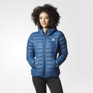 女子冬季 前锋阵营 AY4788 休闲保暖外套 Adidas 棉服 三叶草