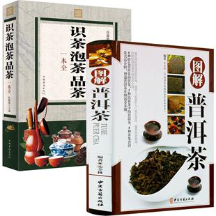 识茶泡茶品茶一本全 图解普洱茶 书籍 2册