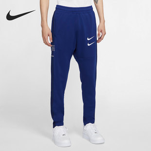 子简约时尚 Nike 455 舒适透气针织运动长裤 耐克正品 CU3899 男子裤