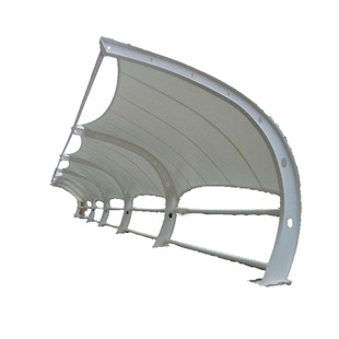 定制安装 户外充电桩膜结构雨棚 充电桩膜 公交汽车站充电桩停车篷